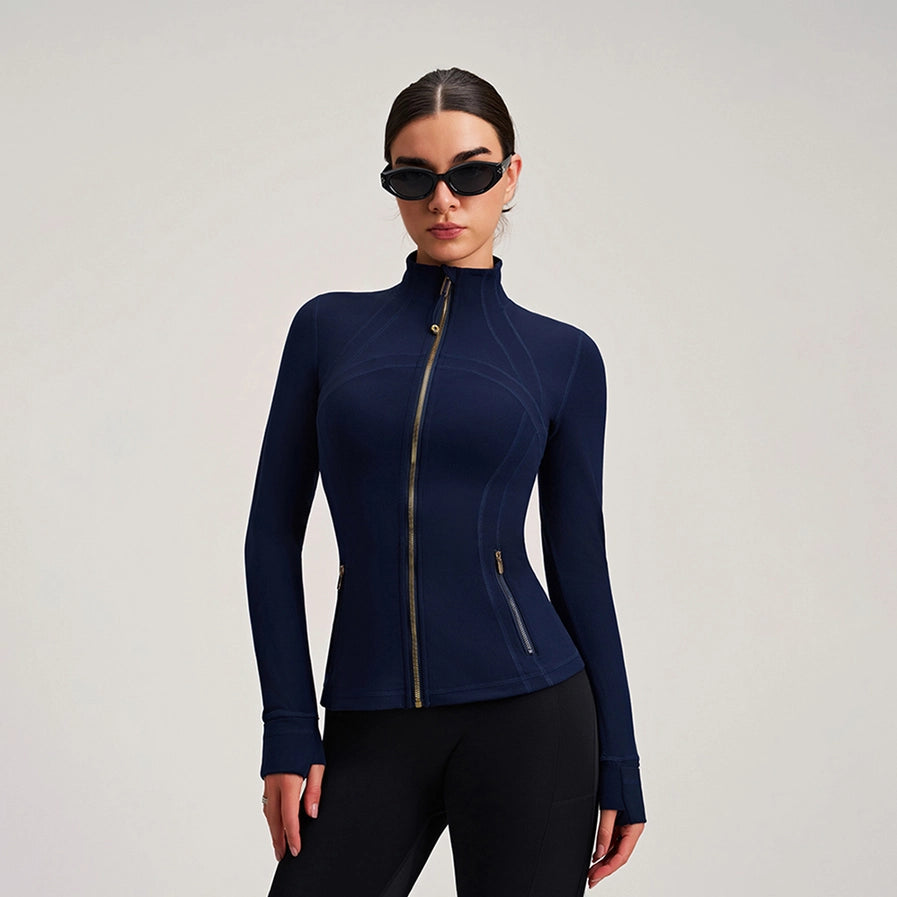 The Luxe Form Zip Jacket